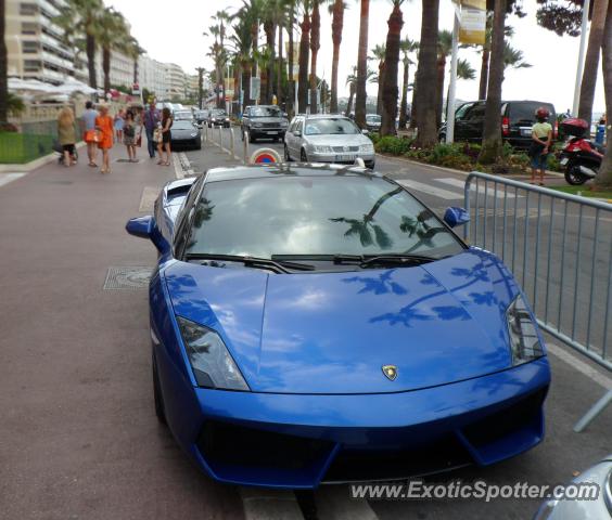 Lamborghini Gallardo spotted in Cannes, France