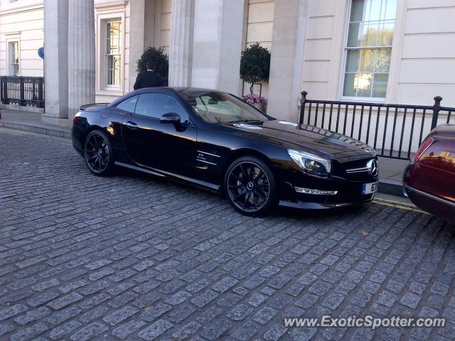 Mercedes SL 65 AMG spotted in London, United Kingdom