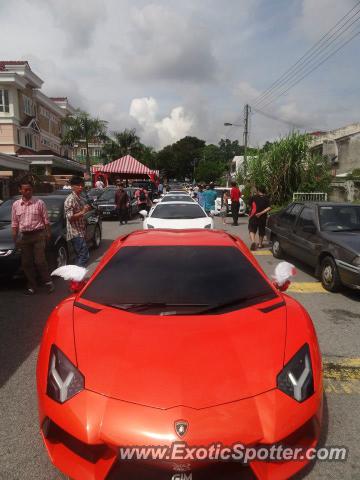 Lamborghini Aventador spotted in Kuala Lumpur, Malaysia