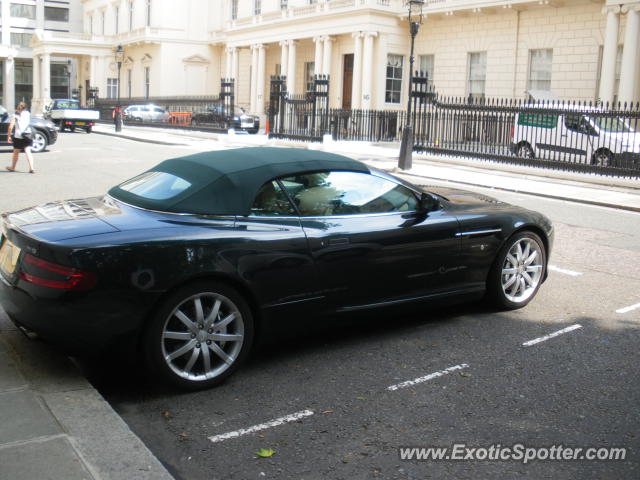 Aston Martin DB9 spotted in London, United Kingdom