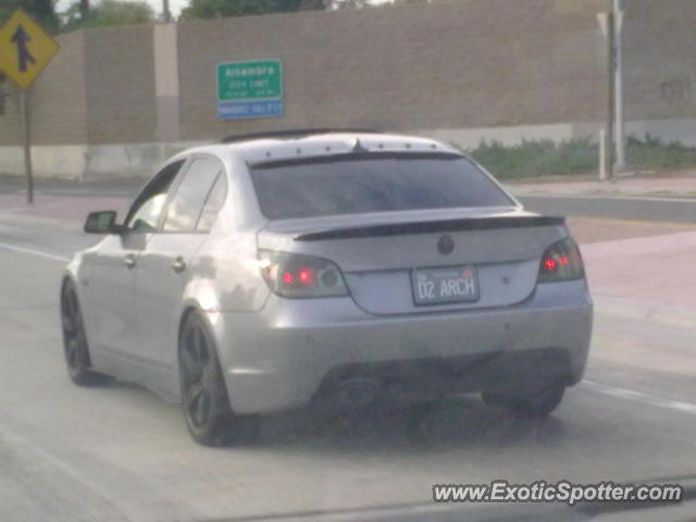 BMW M5 spotted in Monterey Park, United States