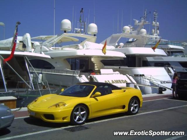 Ferrari 360 Modena spotted in Puerto Banus, Spain