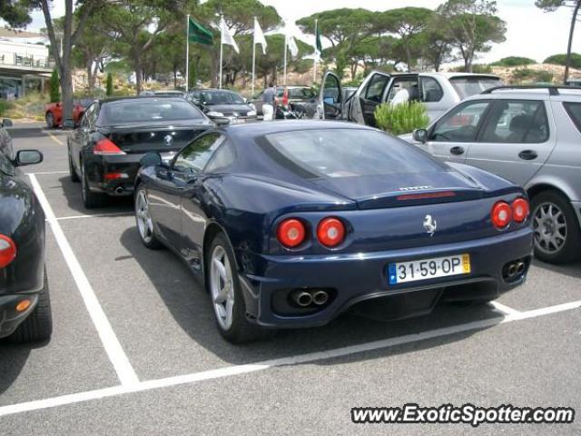 Ferrari 360 Modena spotted in Cascais, Portugal