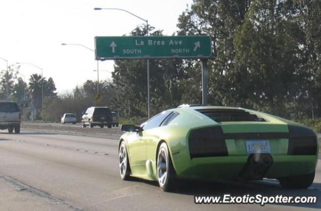 Lamborghini Murcielago spotted in Culver City, California