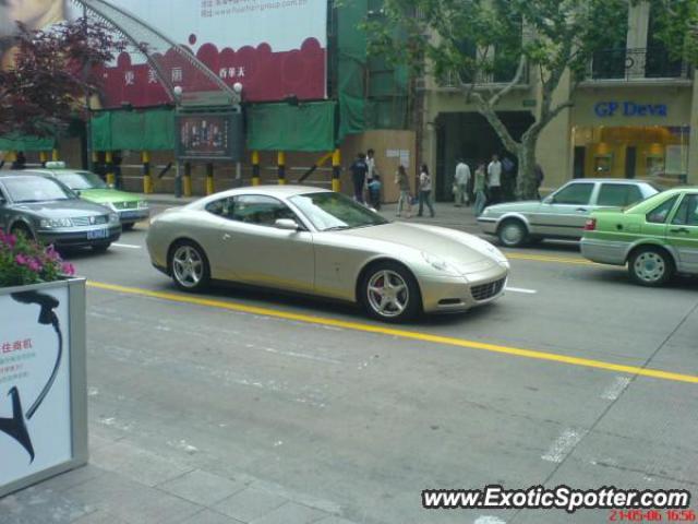 Ferrari 612 spotted in Shanghai, China