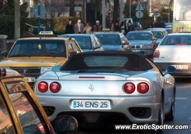 Ferrari 360 Modena spotted in Istanbul, Turkey