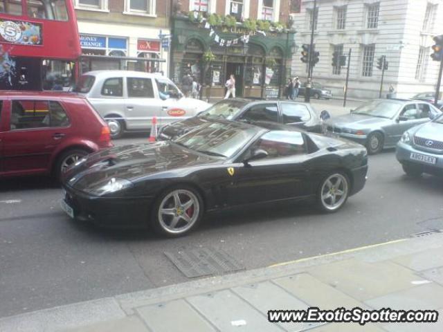 Ferrari 575M spotted in London, United Kingdom