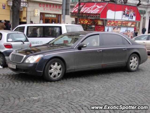 Mercedes Maybach spotted in Prague, Czech Republic