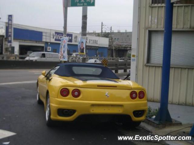 Ferrari 360 Modena spotted in Hsinchu, Taiwan