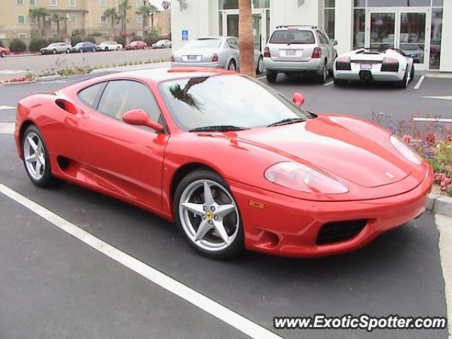 Ferrari 360 Modena spotted in Newport, California