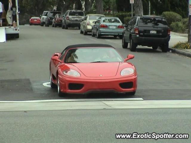 Ferrari 360 Modena spotted in Newport, California