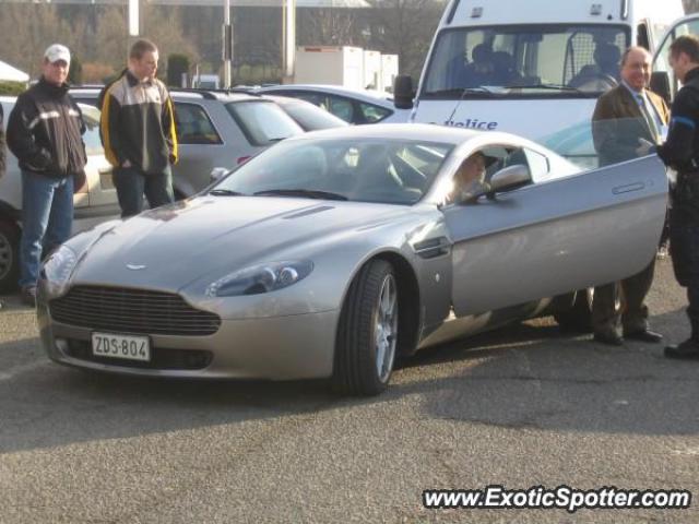 Aston Martin DB9 spotted in Bruxelles, Belgium