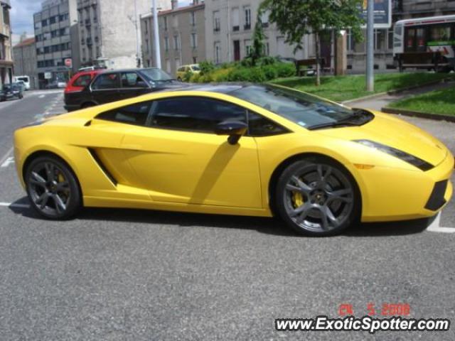 Lamborghini Gallardo spotted in Nancy, France