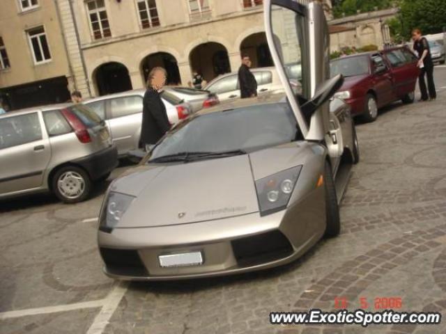 Lamborghini Murcielago spotted in Nancy, France