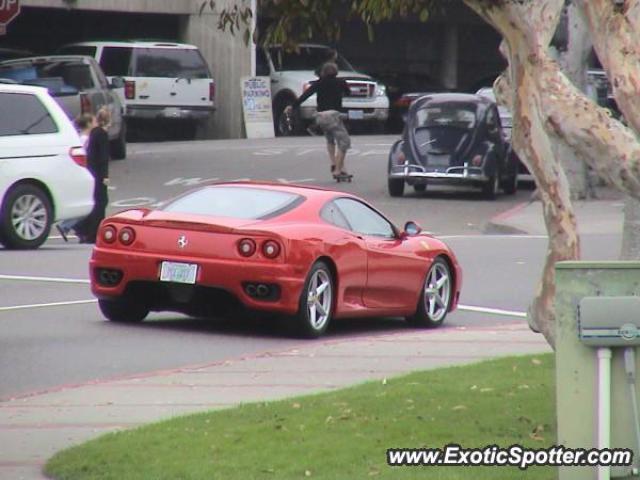 Ferrari 360 Modena spotted in Laguna Beach, California