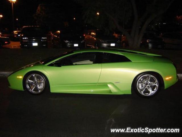 Lamborghini Murcielago spotted in Irvine, California