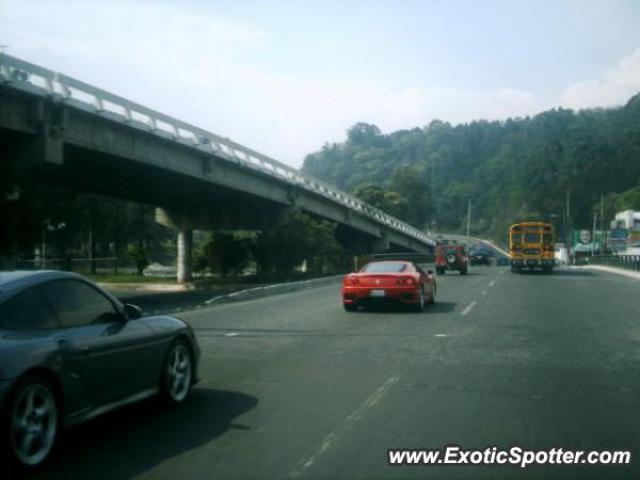 Ferrari 360 Modena spotted in Unknown City, Guatemala