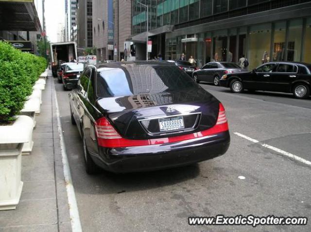 Mercedes Maybach spotted in Manhattan, New York