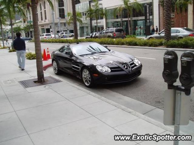 Mercedes SLR spotted in Beverly Hills, California