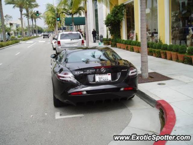 Mercedes SLR spotted in Beverly Hills, California