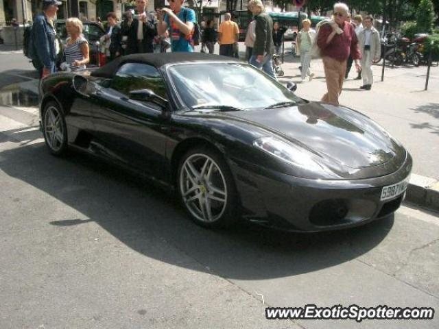 Ferrari F430 spotted in Paris, France