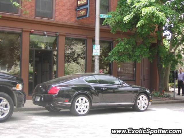 Bentley Continental spotted in Providence, Rhode Island