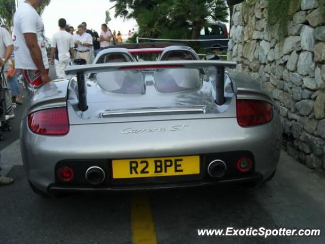 Porsche Carrera GT spotted in Marbella, Spain