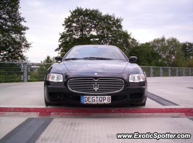 Maserati Quattroporte spotted in Rust, Germany