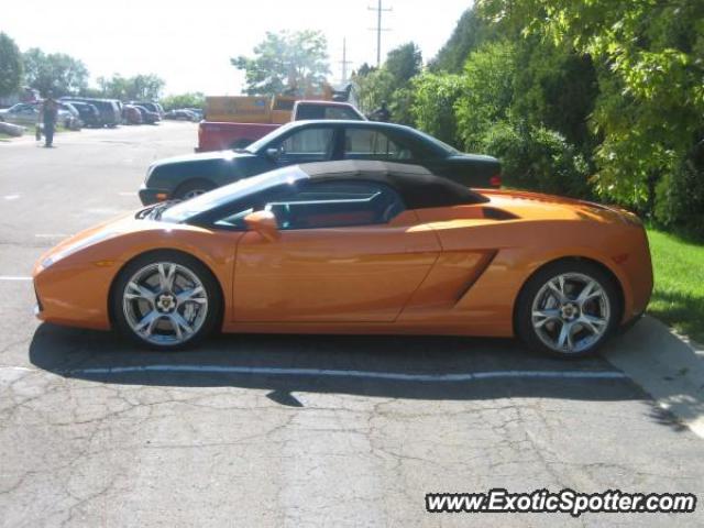 Lamborghini Gallardo spotted in Ann Arbor, Michigan