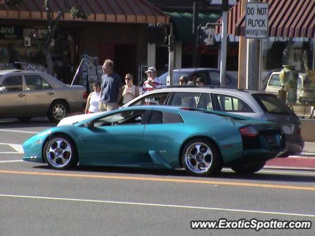 Lamborghini Murcielago spotted in Laguna Beach, California