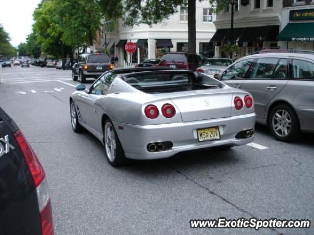 Ferrari 575M spotted in Greenwich, Connecticut