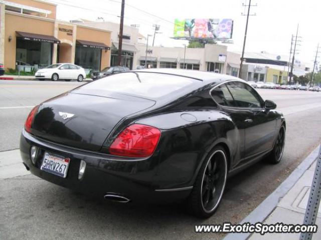 Bentley Continental spotted in Los Angeles, California