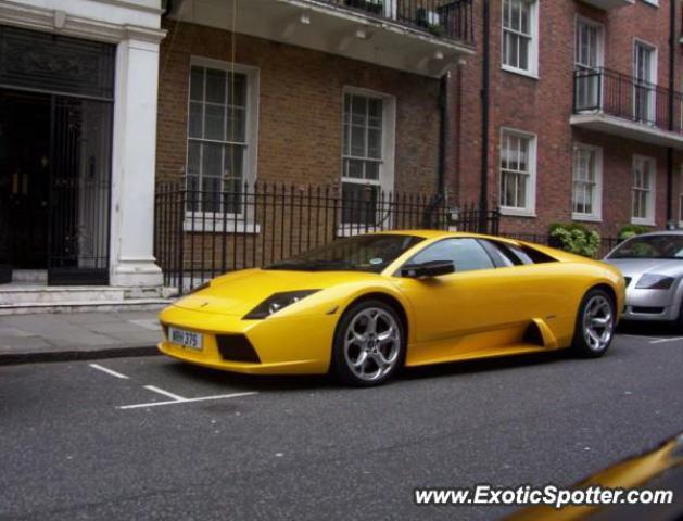 Lamborghini Murcielago spotted in London, United Kingdom