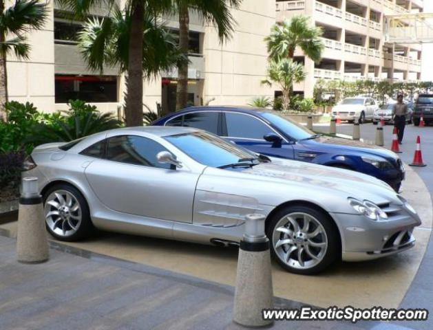 Mercedes SLR spotted in Dubai, United Arab Emirates