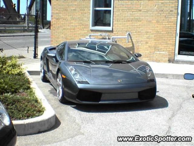 Lamborghini Gallardo spotted in Toronto, Canada