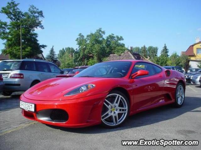 Ferrari F430 spotted in Budapest, Hungary