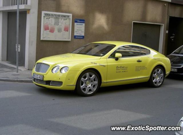 Bentley Continental spotted in Bremen, Germany