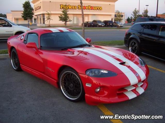 Dodge Viper spotted in Ajax, Canada