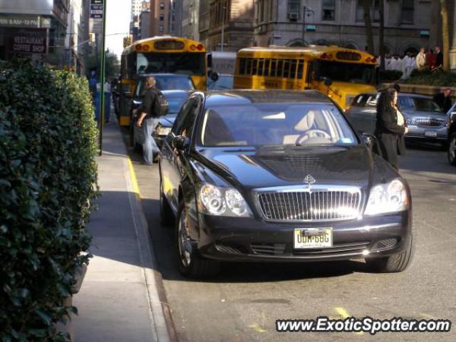 Mercedes Maybach spotted in Manhattan, New York