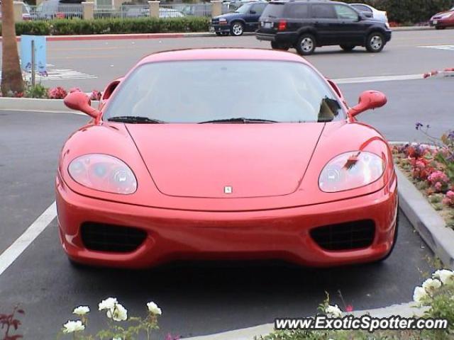 Ferrari 360 Modena spotted in Newport, California