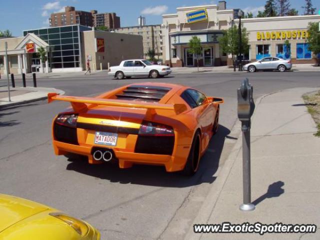 Lamborghini Murcielago spotted in Calgary, Alberta, Canada