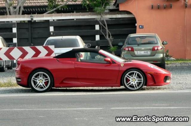 Ferrari F430 spotted in Dubai, United Arab Emirates