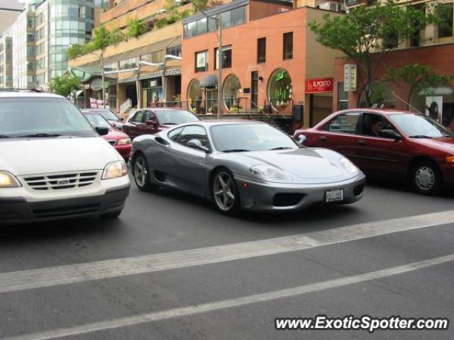 Ferrari 360 Modena spotted in Toronto, Canada