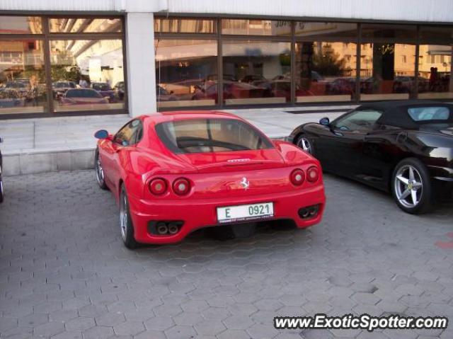 Ferrari 360 Modena spotted in Bratislava, Czech Republic