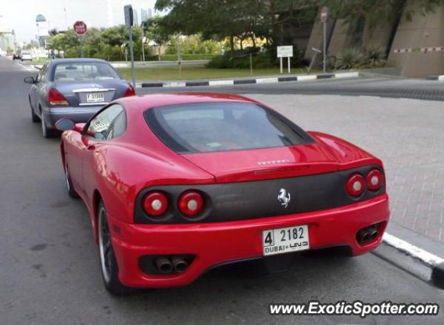 Ferrari 360 Modena spotted in Dubai, United Arab Emirates