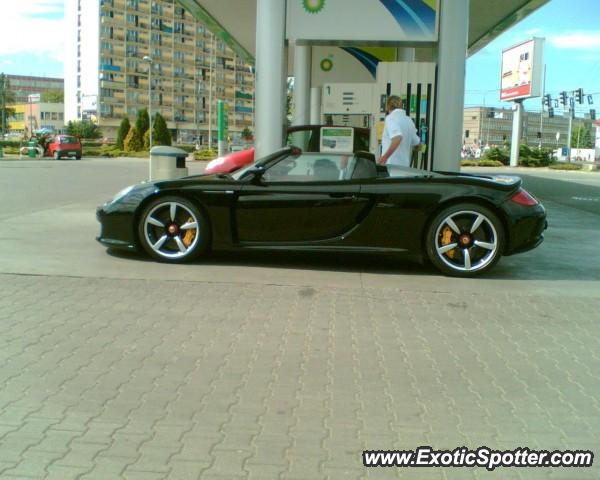 Porsche Carrera GT spotted in Wroclaw, Poland