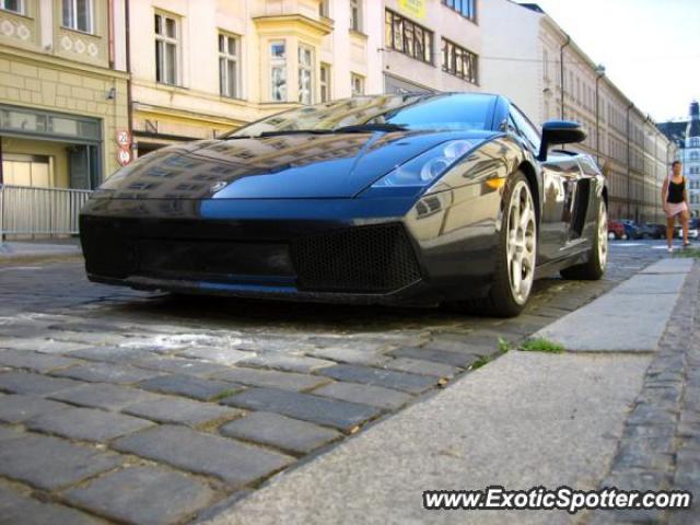 Lamborghini Gallardo spotted in Prague, Czech Republic