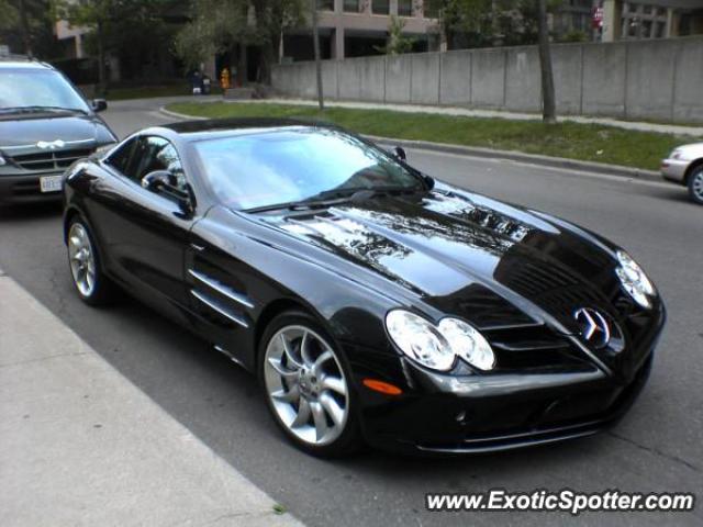 Mercedes SLR spotted in Toronto, Canada