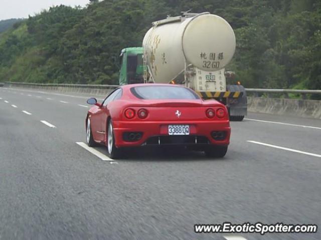 Ferrari 360 Modena spotted in Taipei, Taiwan