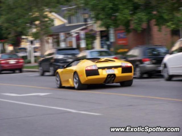 Lamborghini Murcielago spotted in Niagara on the lake, Canada